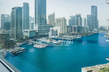 2 Bedroom Apartment for Sale in Dubai Marina, Dubai - Marina View | Vacant | Fully Furnished & Upgraded