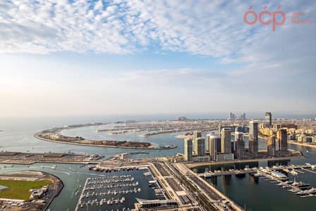 4 Bedroom Apartment for Sale in Dubai Marina, Dubai - Penthouse| Spectacular sea and city view｜vacant