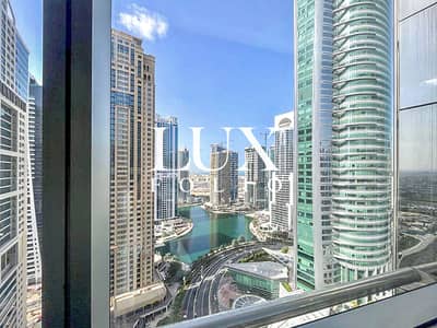 Office for Rent in Jumeirah Lake Towers (JLT), Dubai - Fully Furnished | Partitioned | Lake View