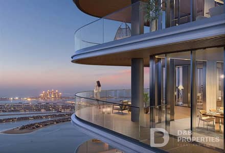 2 Cпальни Апартаменты Продажа в Дубай Харбор, Дубай - Квартира в Дубай Харбор，Эмаар Бичфронт，Бей Вью, 2 cпальни, 6200000 AED - 8746091