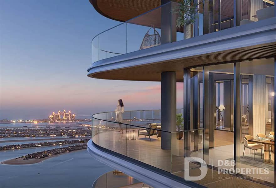位于迪拜港，艾玛尔海滨社区，海湾胜景大厦 2 卧室的公寓 6200000 AED - 8746091