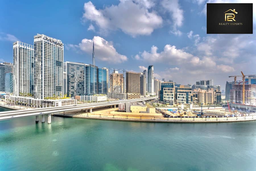 Burj View | Ready to Move | Canal View | Unfurnished
