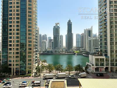 2 Bedroom Flat for Rent in Jumeirah Beach Residence (JBR), Dubai - Furnished | Low Marina View | Vacant Now
