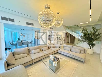 3 Bedroom Apartment for Rent in Dubai Marina, Dubai - Living Area (8). jpeg