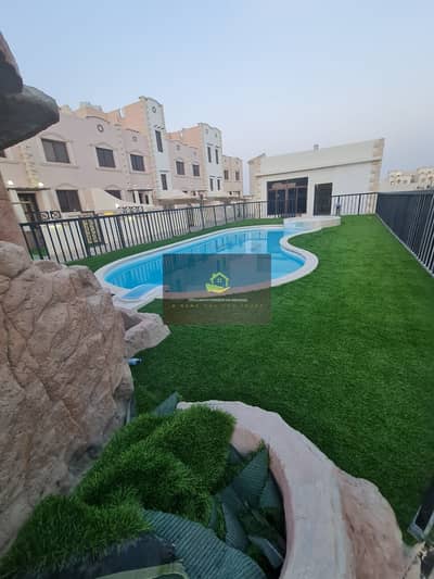 4 Bedroom Villa for Rent in Mohammed Bin Zayed City, Abu Dhabi - CLASSIC 4 BEDROOMS VILLA WITH SHARING POOL AND PLAYNG AREA FOR RENT AT MBZ || 120K
