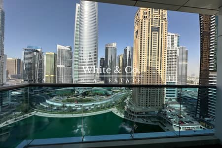 1 Bedroom Apartment for Rent in Jumeirah Lake Towers (JLT), Dubai - Vacant Now | Lake View | Part Furnished