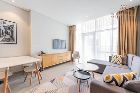 شقة 1 غرفة نوم للبيع في مثلث قرية الجميرا (JVT)، دبي - شقة في فندق وأبراج ترحاب،مثلث قرية جميرا حي رقم 3،مثلث قرية الجميرا (JVT) 1 غرفة 1000000 درهم - 8748326
