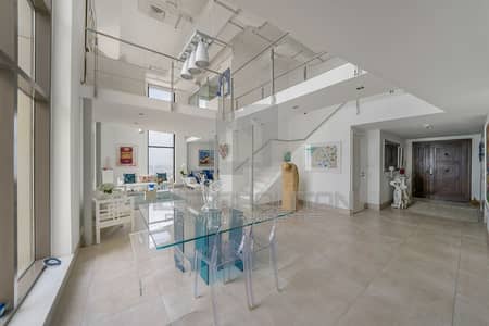 2 Bedroom Apartment for Sale in Jumeirah Beach Residence (JBR), Dubai - Spacious Duplex | Sea and Dubai Eye View