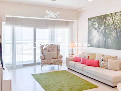 2 Bedroom Flat for Sale in Al Reem Island, Abu Dhabi - W/ Balcony |High-End Furnished Unit | Maid's Room