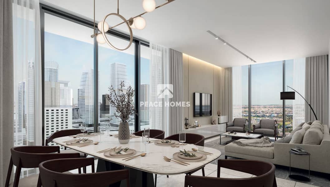 JLT Skyline and Jumeirah Islands View | Spectacular Design | Amazing Location | Perfect Layout