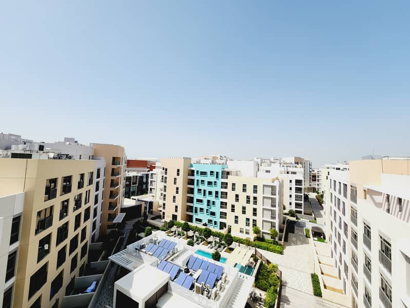 位于姆瓦伊莱社区，阿尔扎希亚，UpTown Al Zahia 3 卧室的顶楼公寓 150000 AED - 8749527