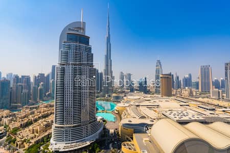3 Bedroom Flat for Rent in Downtown Dubai, Dubai - 3BR, Emaar, High Floor, Burj View - Blvd Point
