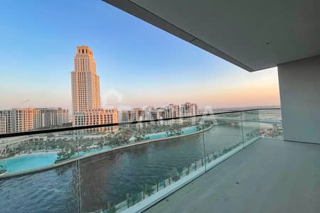 2 Bedroom Flat for Rent in Dubai Creek Harbour, Dubai - Lagoon View | White goods | 4 Cheques
