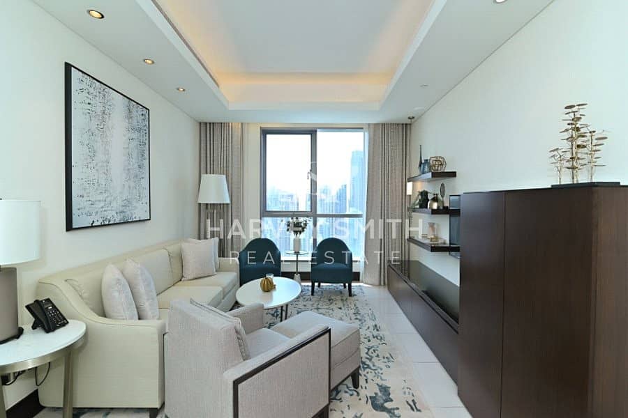 شقة في فندق العنوان وسط المدينة،وسط مدينة دبي 1 غرفة 185000 درهم - 8749946
