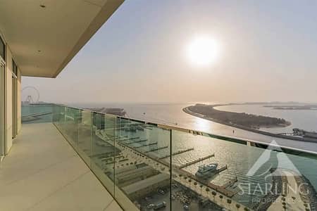 2 Bedroom Apartment for Sale in Dubai Harbour, Dubai - Full Sea View | Private Beach | Fully Furnished