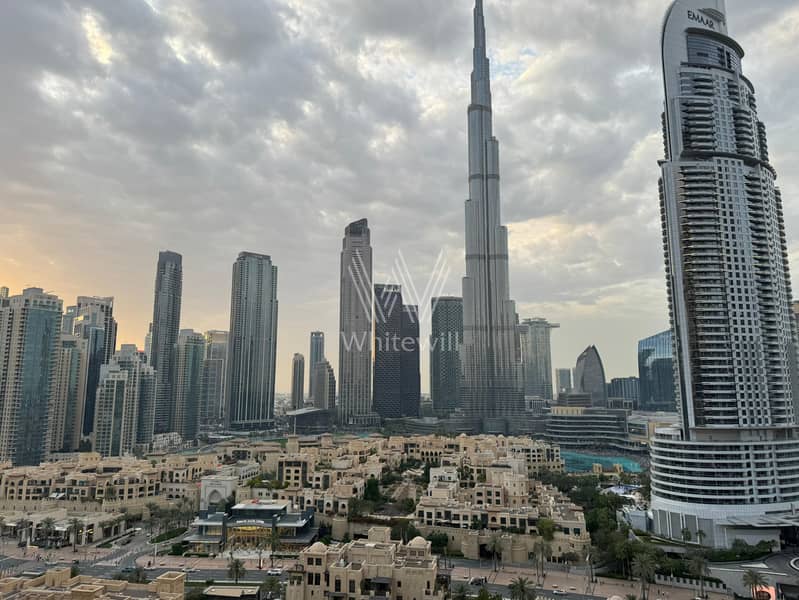 Burj Khalifa View | Furnished | Vacant | No Airbnb