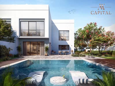 4 Bedroom Villa for Sale in Yas Island, Abu Dhabi - Direct Front Golf| Single Row| Spectacular Layout