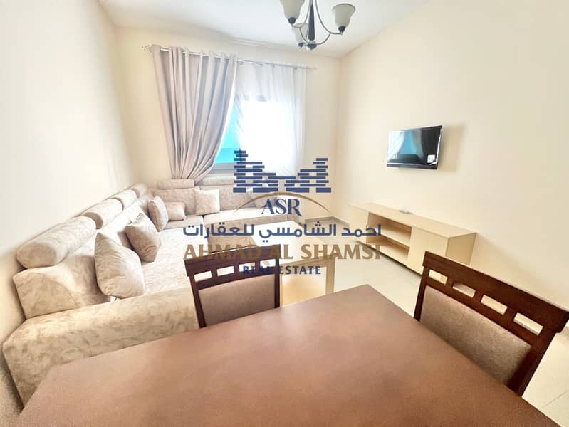 Spacious 1BHK Apartment Fully Furnish Available | Family Building At Dubai Border