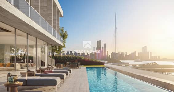 8 Bedroom Villa for Sale in Al Jaddaf, Dubai - Peaceful Beach Front | Ultra Privacy | Astonishing Luxury