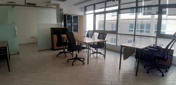 Office for Rent in Al Barsha, Dubai - FULLY FITTED 560 SQFT OFFICE IN 68K BY 4 PAYMENTS