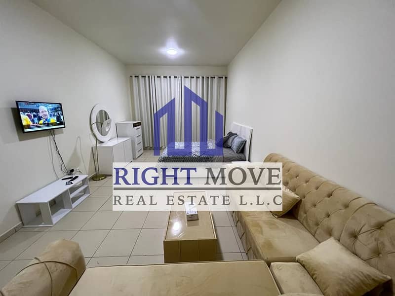 FULLY FURNISHED STUDIO FOR RENT IN AJMAN ONE TOWERS !!