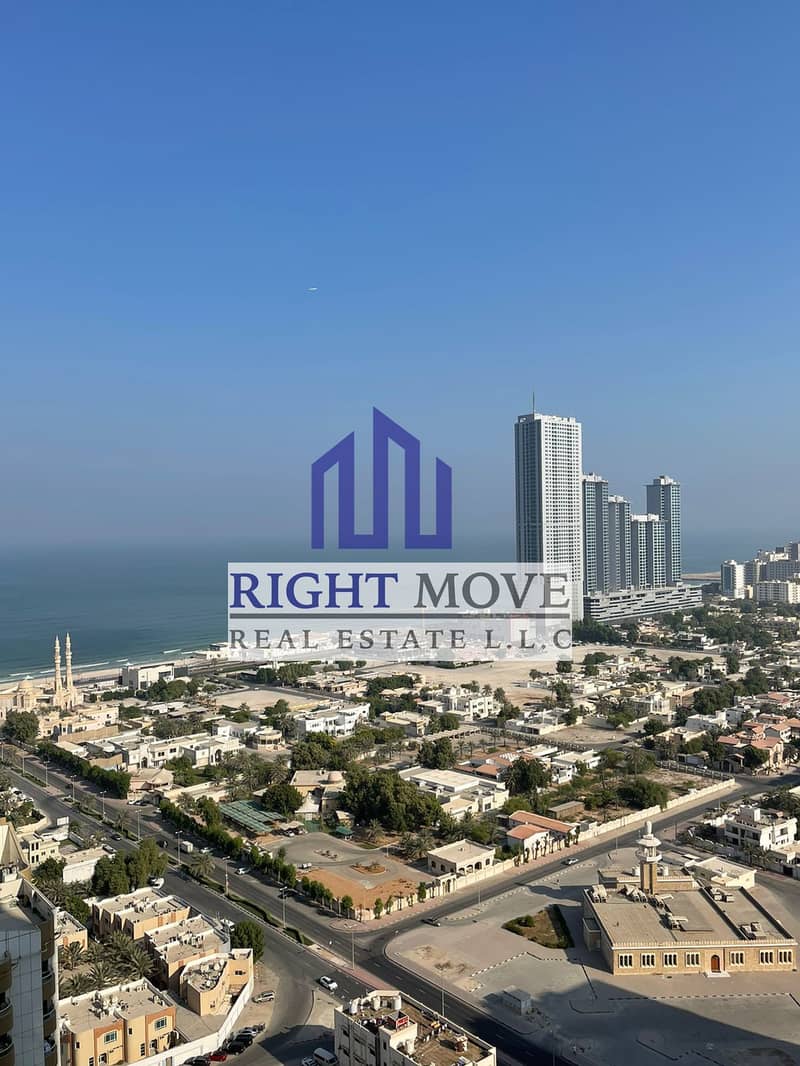 3 BHK | FULL SEA VIEW| AJMAN ONE TOWER | MAIDS ROOM | FREE PARKING