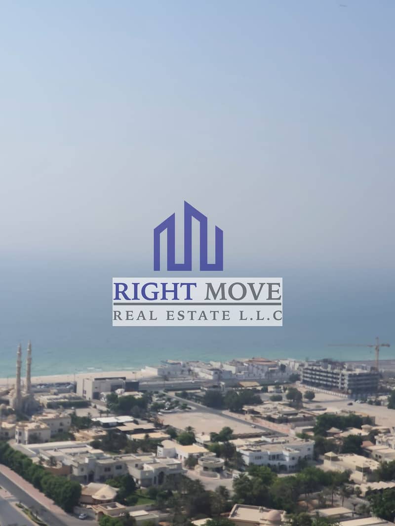 SPACIOUS SEA VIEW 3BHK AVAILABLE FOR SALE IN AJMAN ONE TOWER.