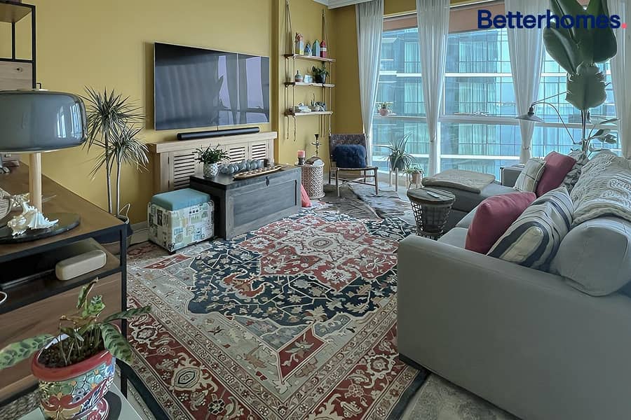 Stunning 2BR | Unfurnished | Sea View | Mid Floor Stunning 2BR | Unfurnished | Sea View | Mid Floor
