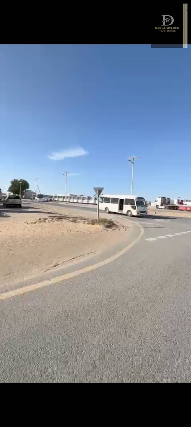 For sale in Sharjah, Al Sajaa Industrial Area, industrial land, area of ​​80,000 feet, corner on two streets, 97 meter street and 24 meter street, excellent location, close to the Emirates Industrial City, close to the transit Emirates Road, close to Khor