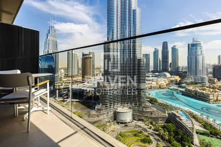 3 Bedroom Flat for Rent in Downtown Dubai, Dubai - Brand New | Fully Furnished | Mid Floor