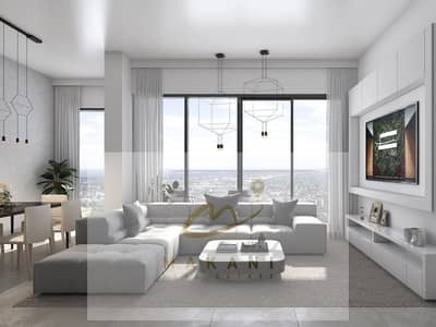3 Bedroom Flat for Sale in Muwaileh, Sharjah - living-room-preview-al-mamsha-seerah-1536x1024. jpg