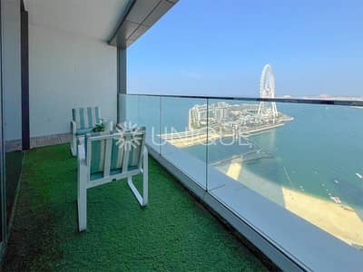 2 Bedroom Apartment for Rent in Jumeirah Beach Residence (JBR), Dubai - Full Sea with Iconic Views | Exclusive | Furnished
