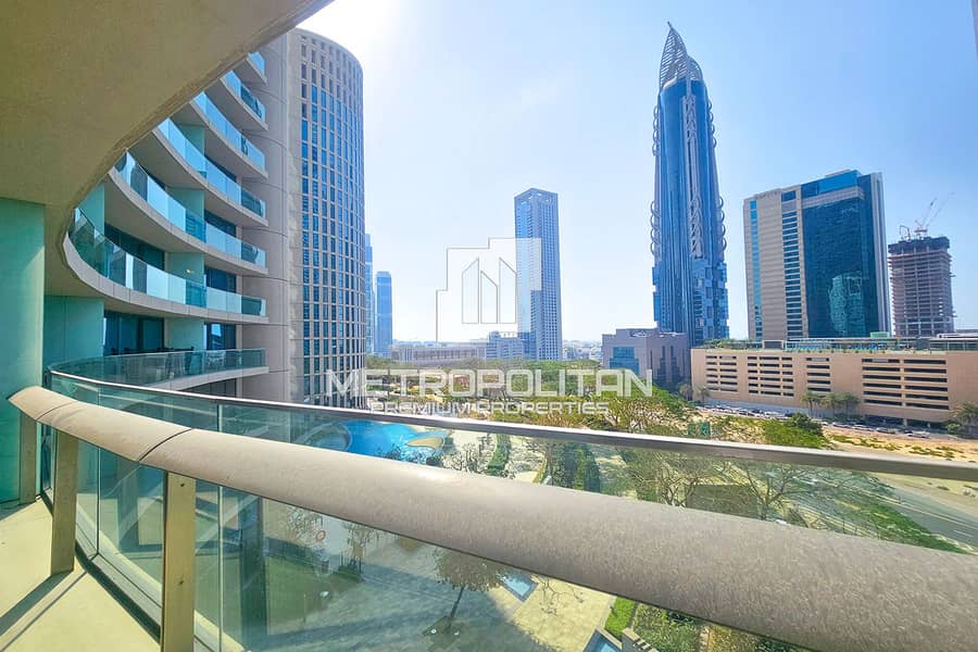 位于迪拜市中心，景观高塔，景观1号高塔 1 卧室的公寓 130000 AED - 8759398