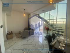 HOT DEAL: Furnished Duplex with Pool View in Masdar City