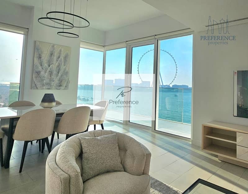 Brand New | Luxury Furnished | 2BR | Full Sea View