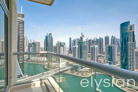 2 Bedroom Flat for Sale in Dubai Marina, Dubai - Vacant On Transfer I Full Marina View | High Floor