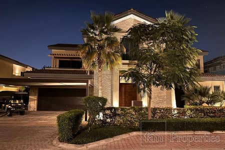 6 Bedroom Villa for Sale in Jumeirah Golf Estates, Dubai - Golf Course View | 6 Beds | Basement Cinema