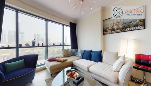 1 Bedroom Apartment for Rent in Jumeirah Lake Towers (JLT), Dubai - FULLY FURNISHED | MULTIPLE CHEQUES | CHILLER FREE