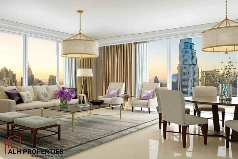 Tower 1 | Exclusive |  Full Burj View | Furnished