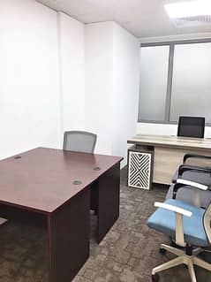 FURNISHED OFFICE | CHILLER & DEWA FREE | 21,999 YEARLY.