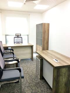 FURNISHED OFFICE | CHILLER & DEWA FREE | 22,999 YEARLY. 145 Sqft