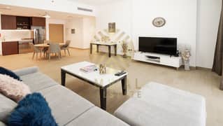 Furnished with Full Sea Views Large 1BHK Unit