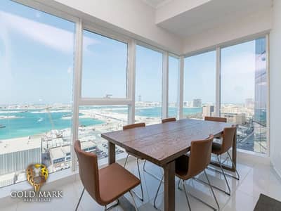 2 Bedroom Flat for Rent in Dubai Marina, Dubai - Palm View | Fully Furnished | Chiller Free