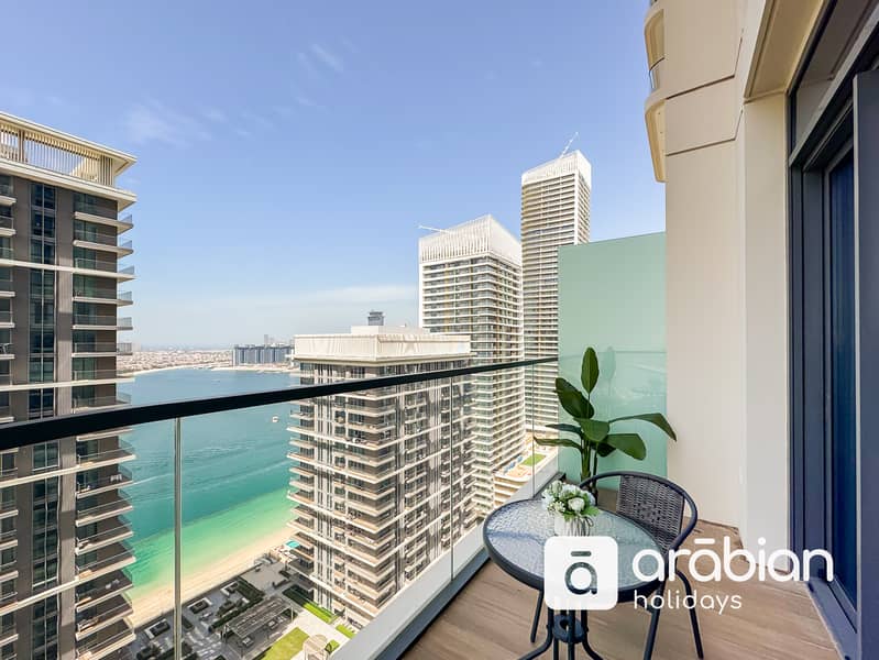 位于迪拜港，艾玛尔海滨社区，滨海景观公寓，滨海景观2号大厦 1 卧室的公寓 16000 AED - 8745190