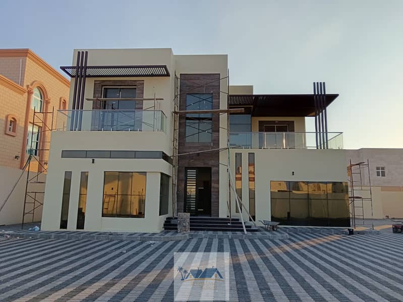 Splendid Brand New 5 Master Bedrooms Hall Majlis Driver Room With Outstanding Layout For Rent In Shamkha