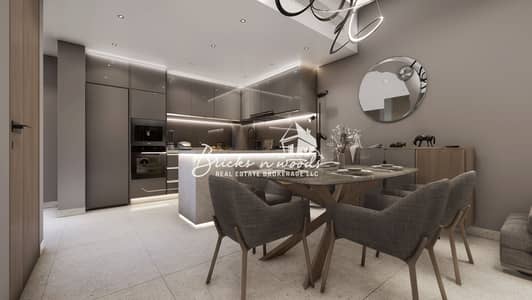 3 Cпальни Пентхаус Продажа в Дубай Даунтаун, Дубай - Image_Society House_1 Bedroom Open Kitchen and Dining. jpg