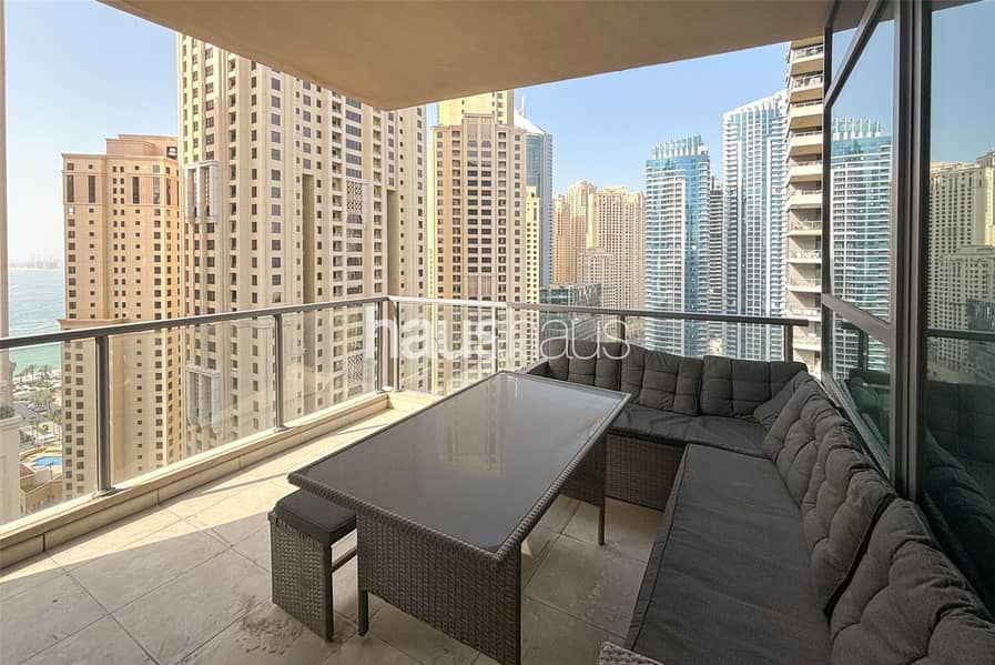位于迪拜码头，阿尔萨哈布大厦，阿尔萨哈布大厦2号 2 卧室的公寓 160000 AED - 8751459