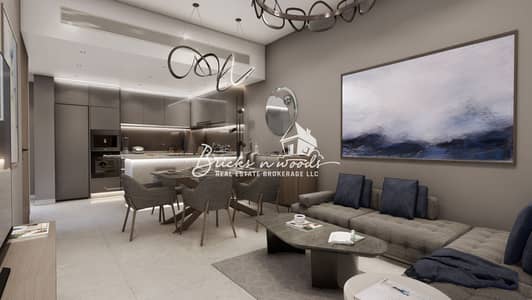 Studio for Sale in Downtown Dubai, Dubai - Image_Society House_1 Bedroom Living Full View. jpg
