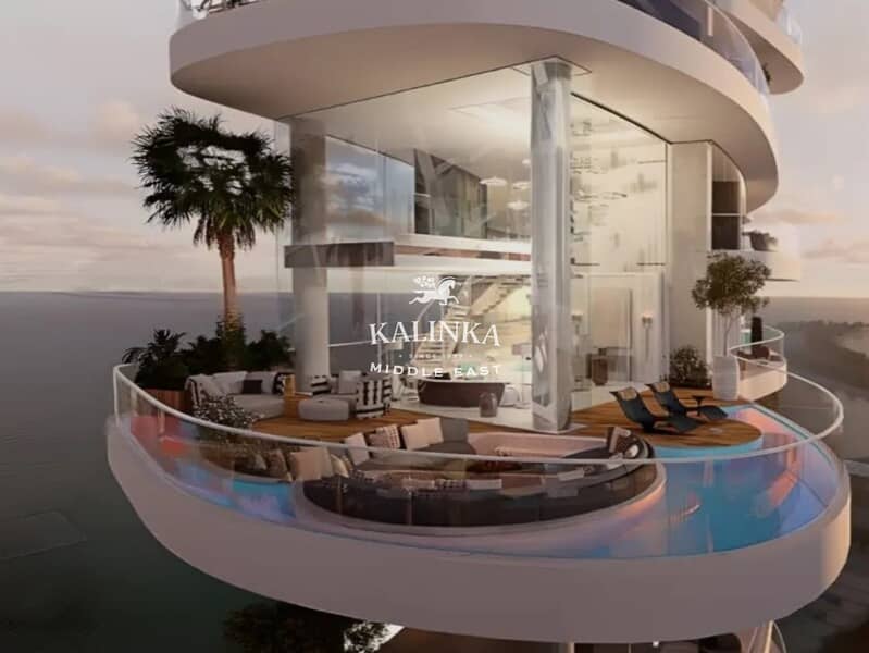 شقة في داماك باي 2 من كافالي،دبي هاربور‬ 2 غرف 6200000 درهم - 8762334