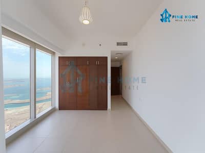 فلیٹ 3 غرف نوم للايجار في جزيرة الريم، أبوظبي - شقة فاخرة | في الطوابق العليا | اطلالة  بحرية